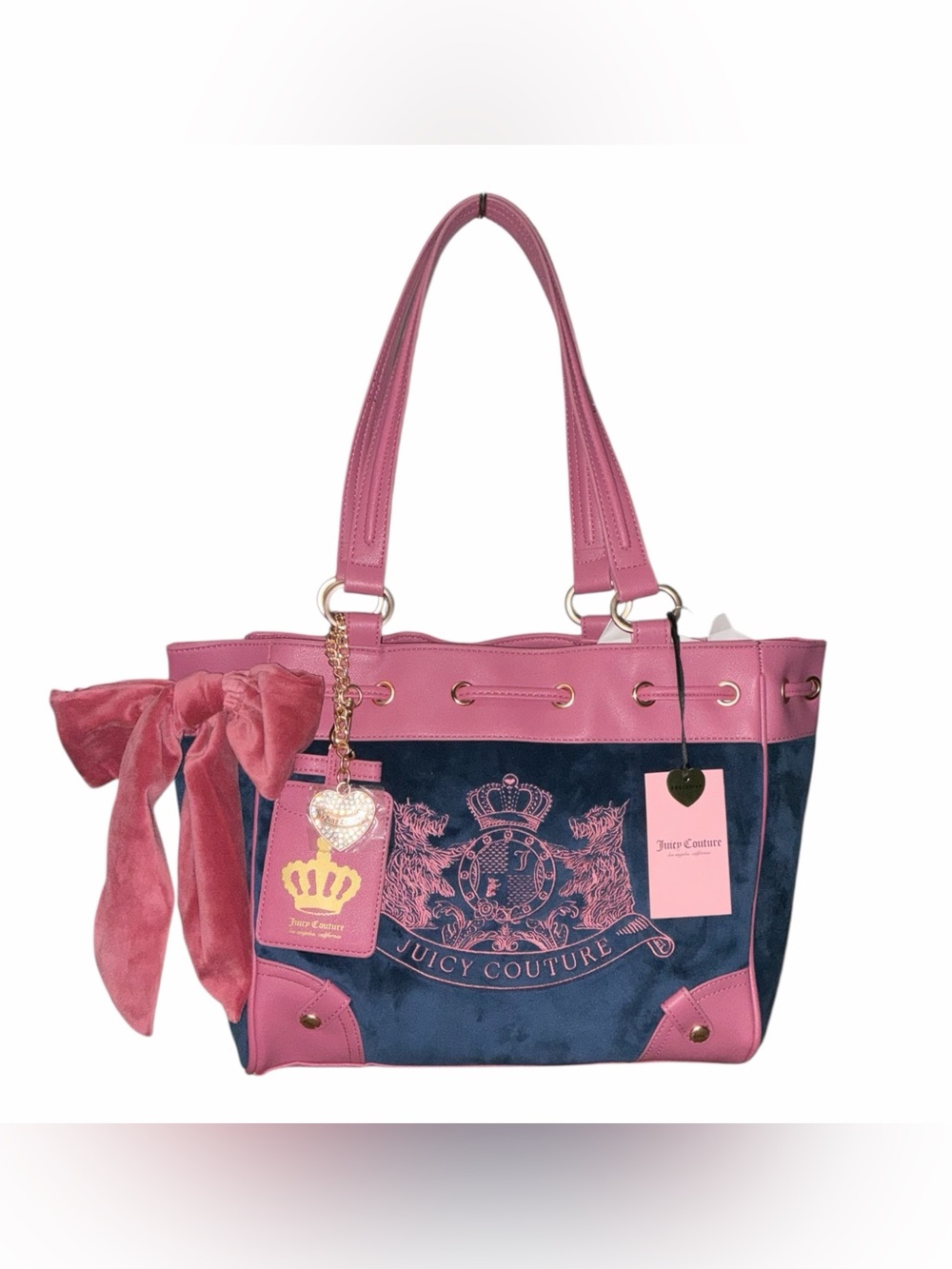 NWT Juicy Couture Classic Scottie Dog Tote